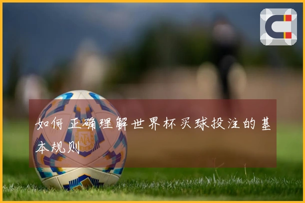 如何正确理解世界杯买球投注的基本规则