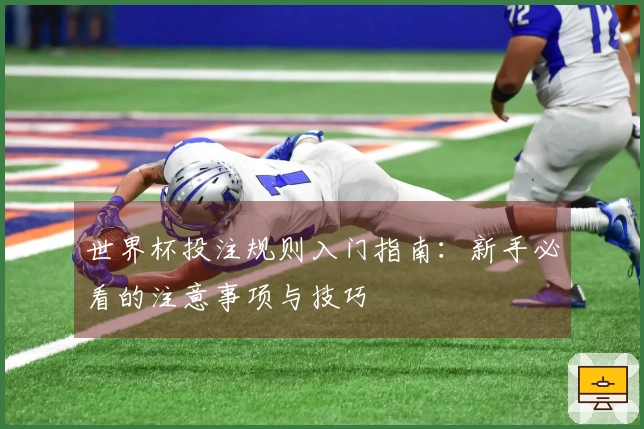世界杯投注规则入门指南：新手必看的注意事项与技巧